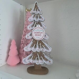 NEW Sugarplum Dreams Christmas Tree‎ Tabletop Decor Holiday gingerbread